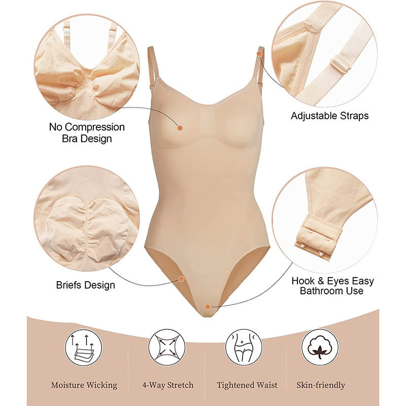 Snatched Shapewear Bodysuit – Smooths & Lifts