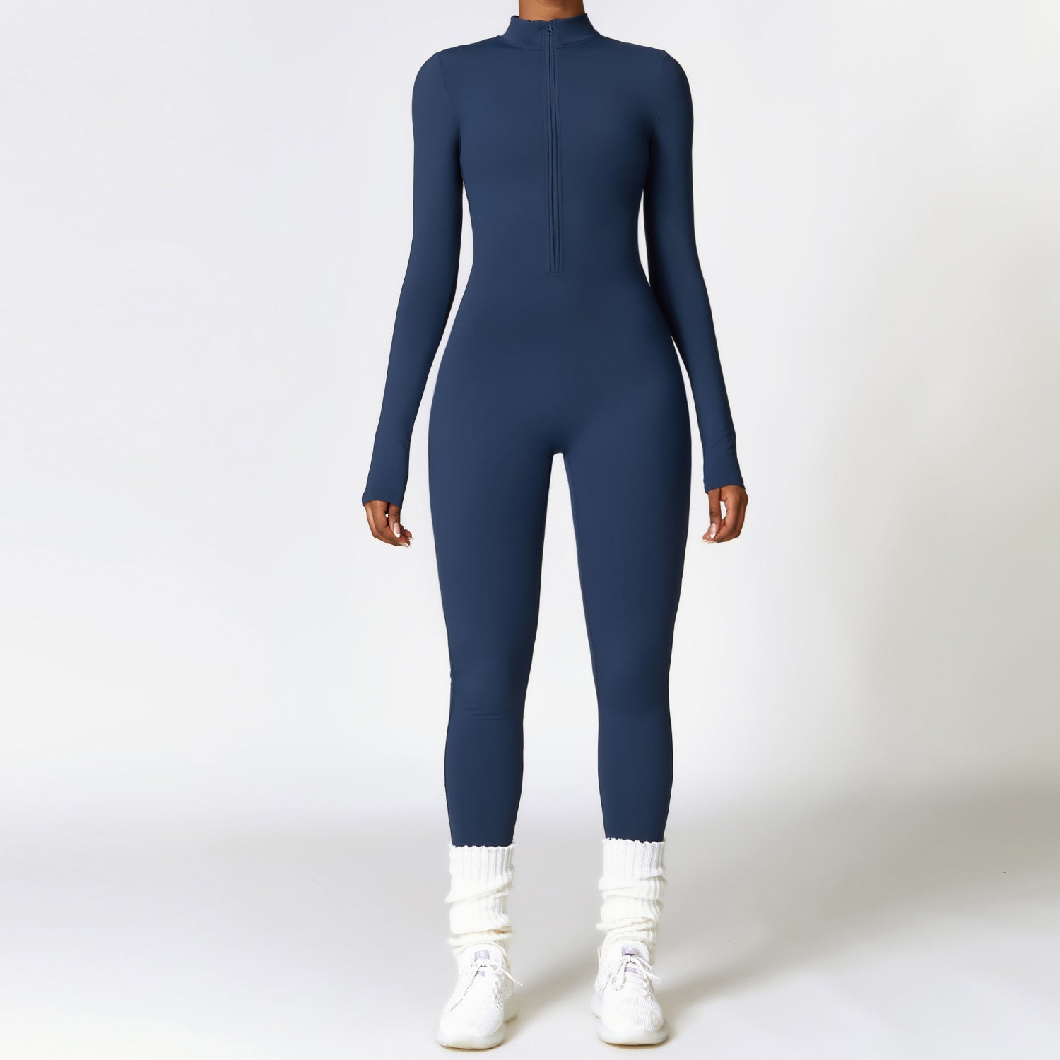 WARM ZIPPER JUMPSUIT