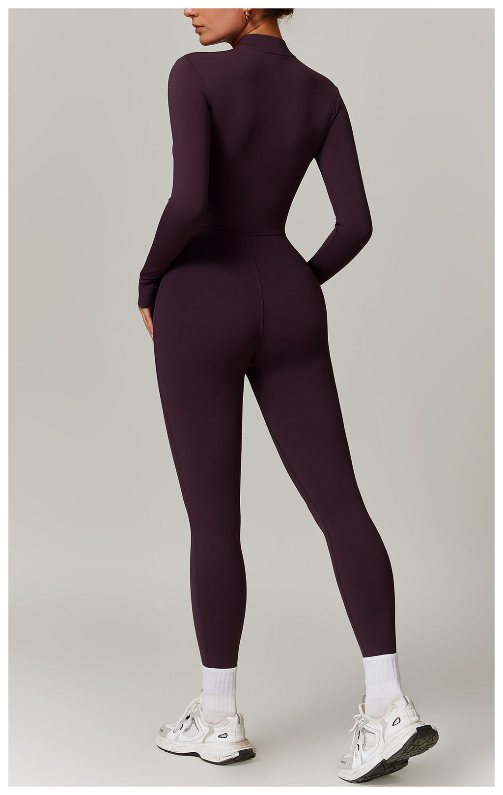 WARM ZIPPER JUMPSUIT