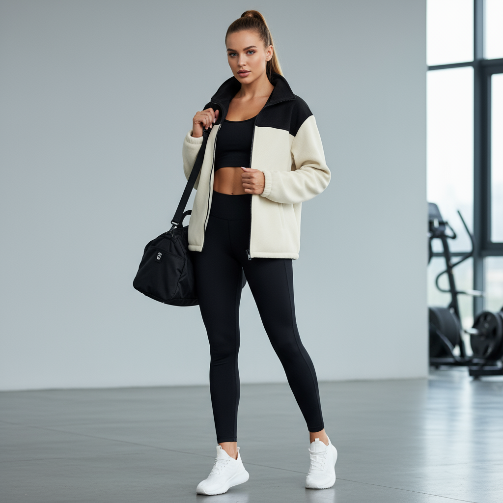 BOXY ZIP UP JACKET